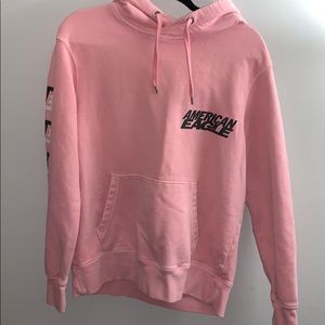Warm American eagle sweatshirt pink Bogo Medium